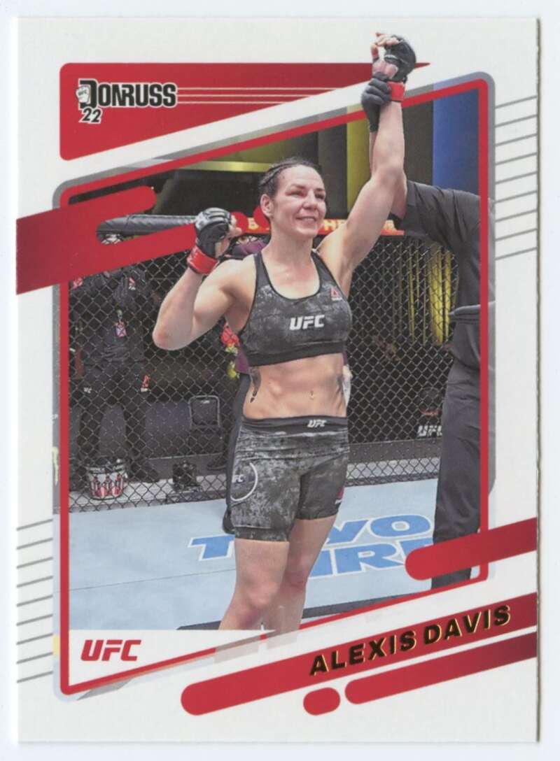 2022 Donruss #124 Alexis Davis  Flyweight  V92348 Image 1