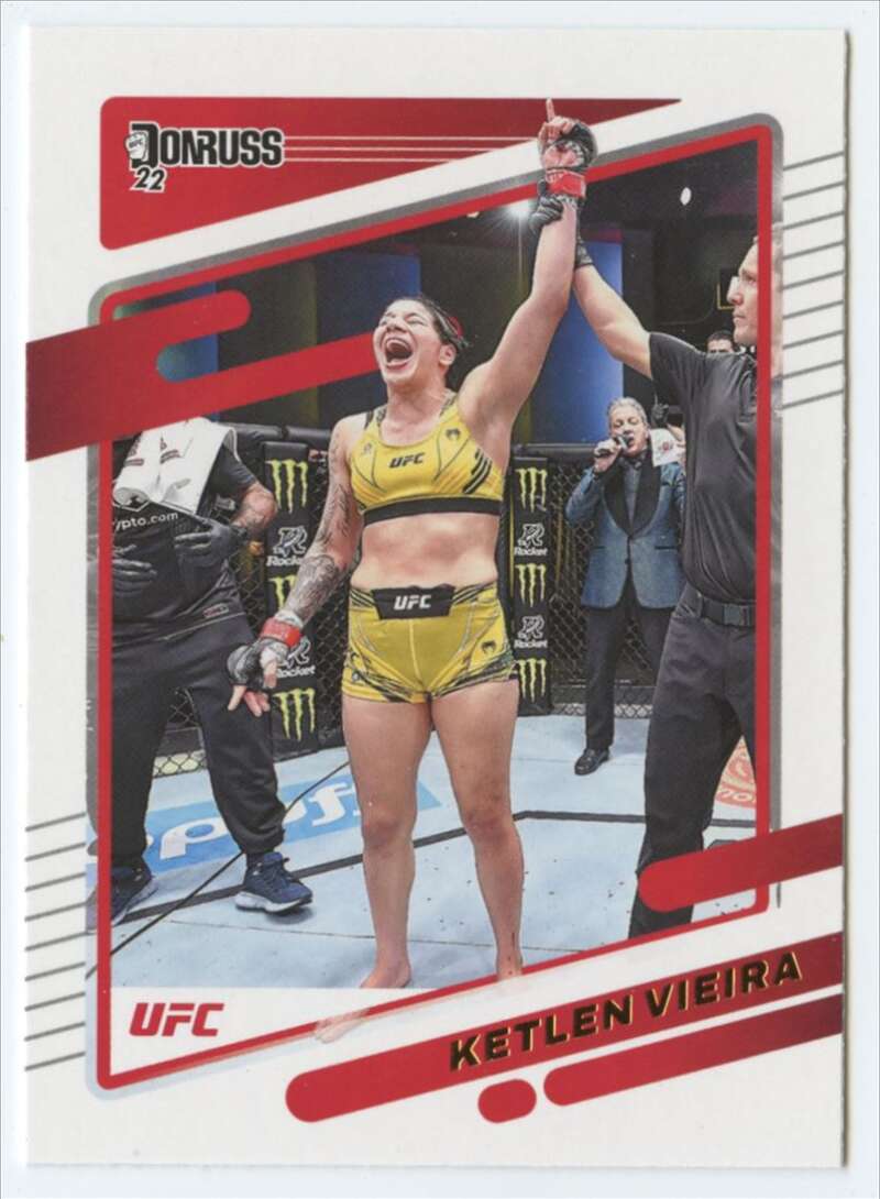 2022 Donruss #129 Ketlen Vieira  Bantamweight  V92354 Image 1