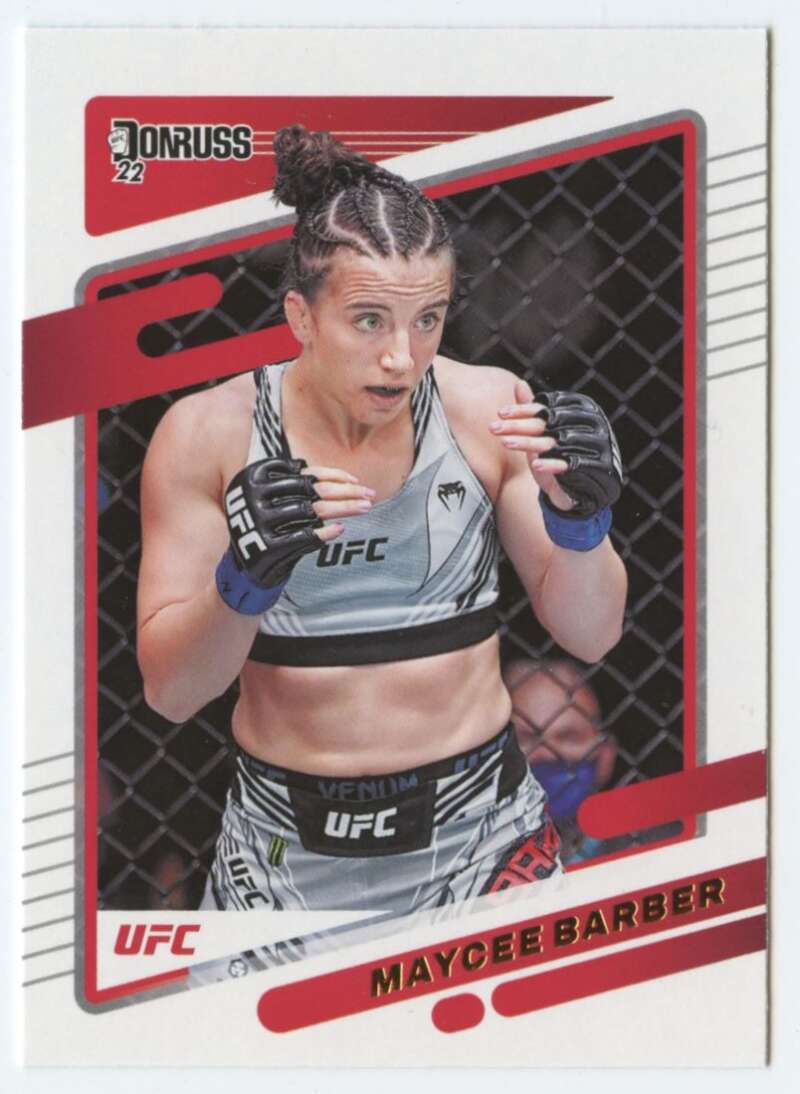 2022 Donruss #133 Maycee Barber  Flyweight  V92358 Image 1