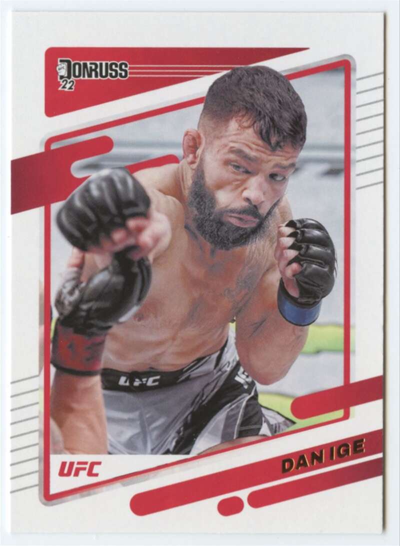 2022 Donruss #139 Dan Ige  Featherweight  V92364 Image 1