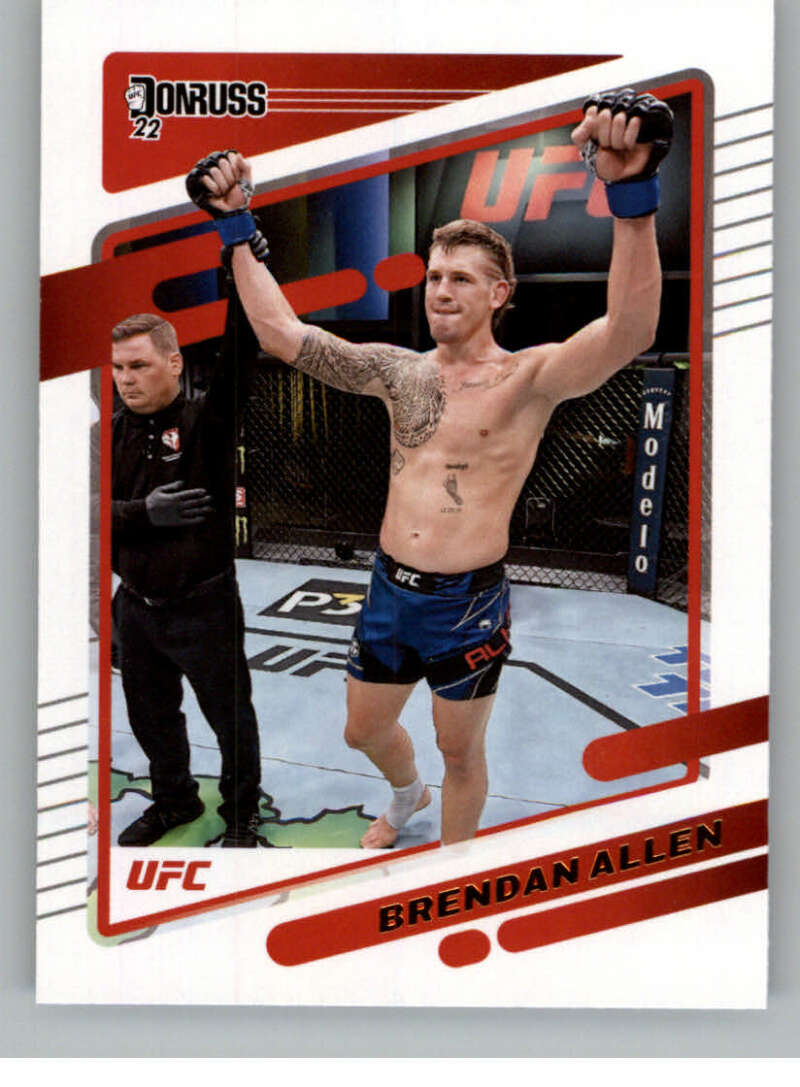 2022 Donruss #140 Brendan Allen  Middleweight  V92365 Image 1