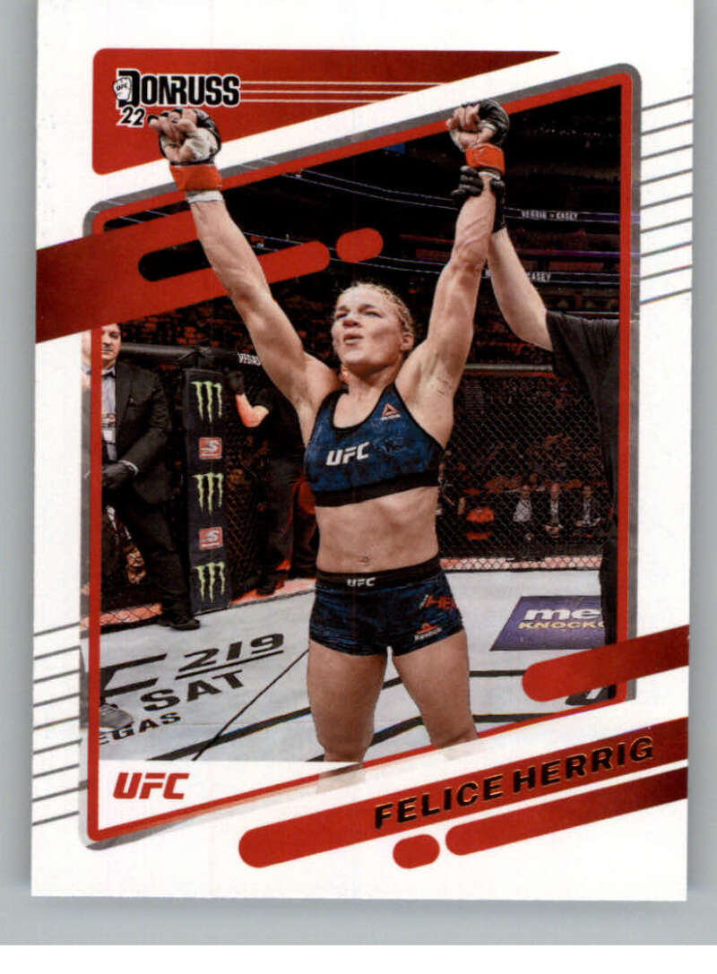 2022 Donruss #143 Felice Herrig  Strawweight  V92370 Image 1