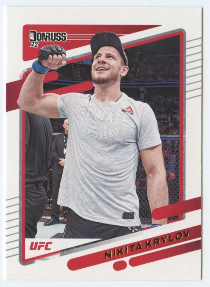 2022 Donruss #144 Nikita Krylov  Light Heavyweight  V92371 Image 1