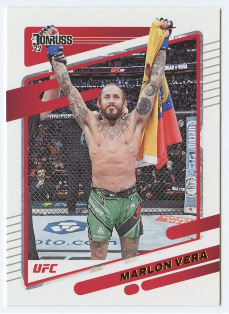 2022 Donruss #148 Marlon Vera  Bantamweight  V92374 Image 1