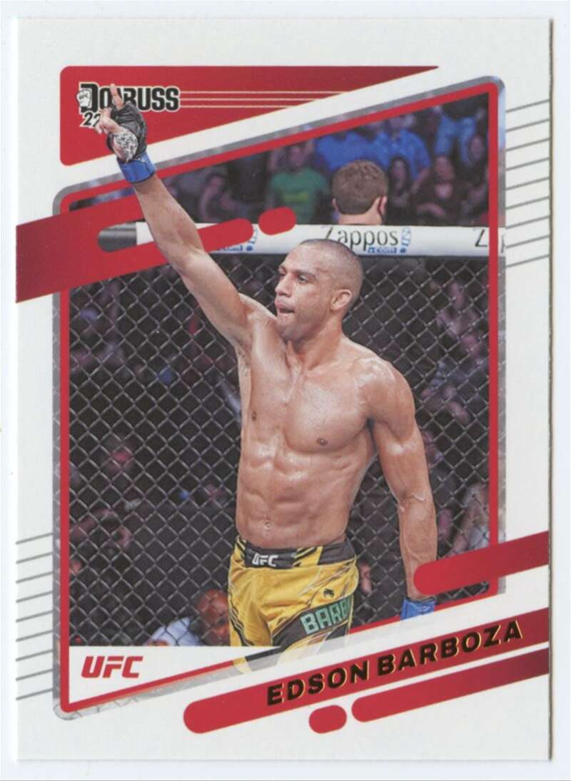 2022 Donruss #150 Edson Barboza  Featherweight  V92376 Image 1