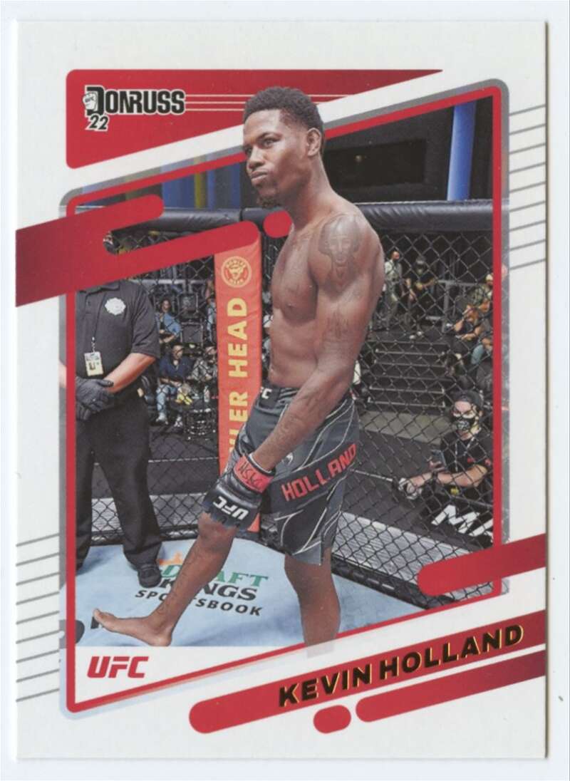 2022 Donruss #154 Kevin Holland  Middleweight  V92380 Image 1