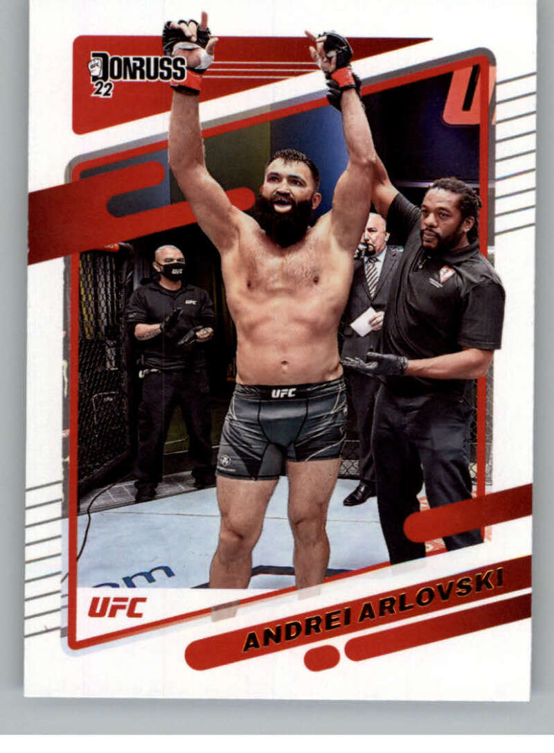 2022 Donruss #155 Andrei Arlovski  Heavyweight  V92381 Image 1