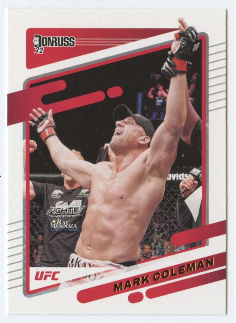 2022 Donruss #162 Mark Coleman  Heavyweight  V92387 Image 1
