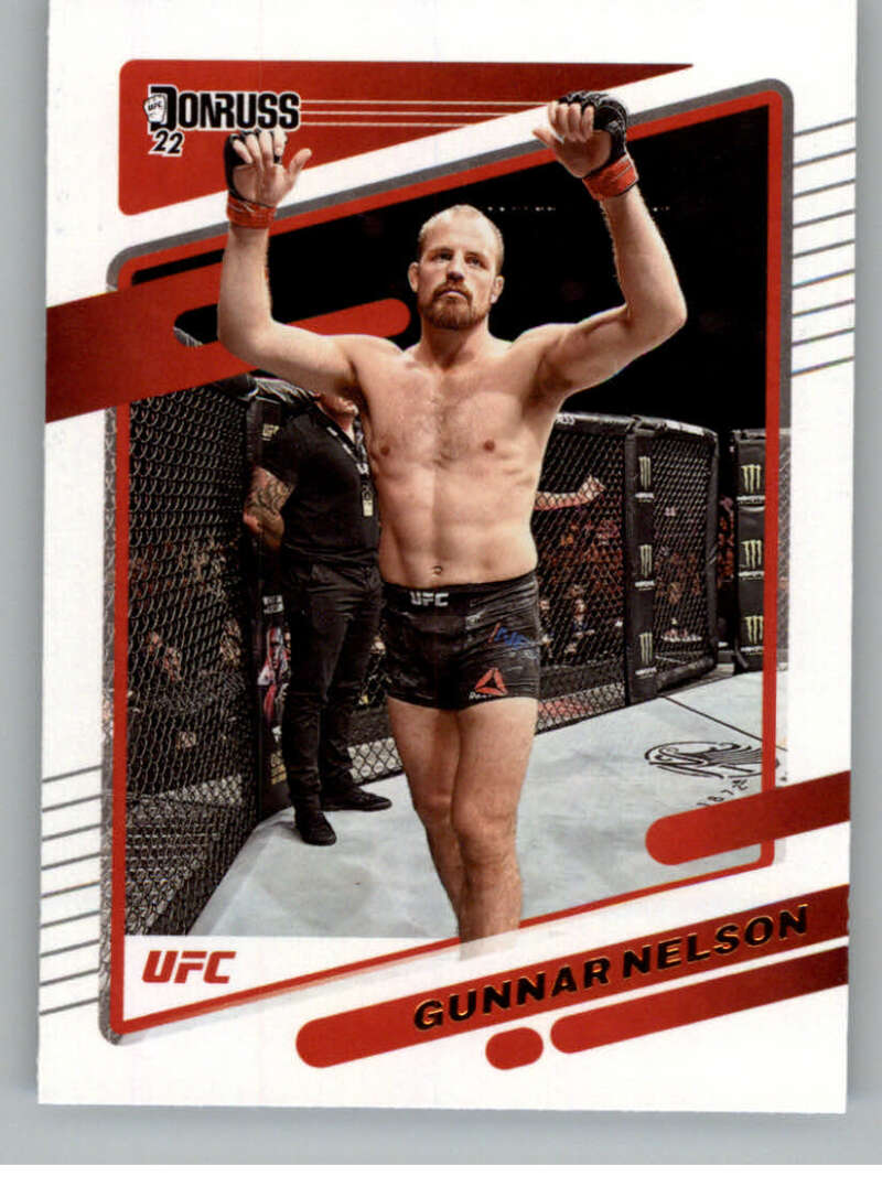2022 Donruss #175 Gunnar Nelson  Welterweight  V92401 Image 1