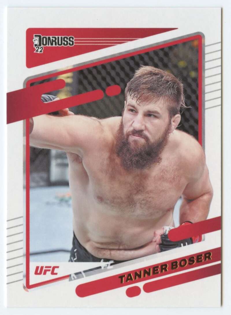 2022 Donruss #182 Tanner Boser  Heavyweight  V92406 Image 1