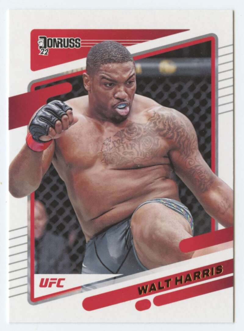2022 Donruss #187 Walt Harris  Heavyweight  V92413 Image 1