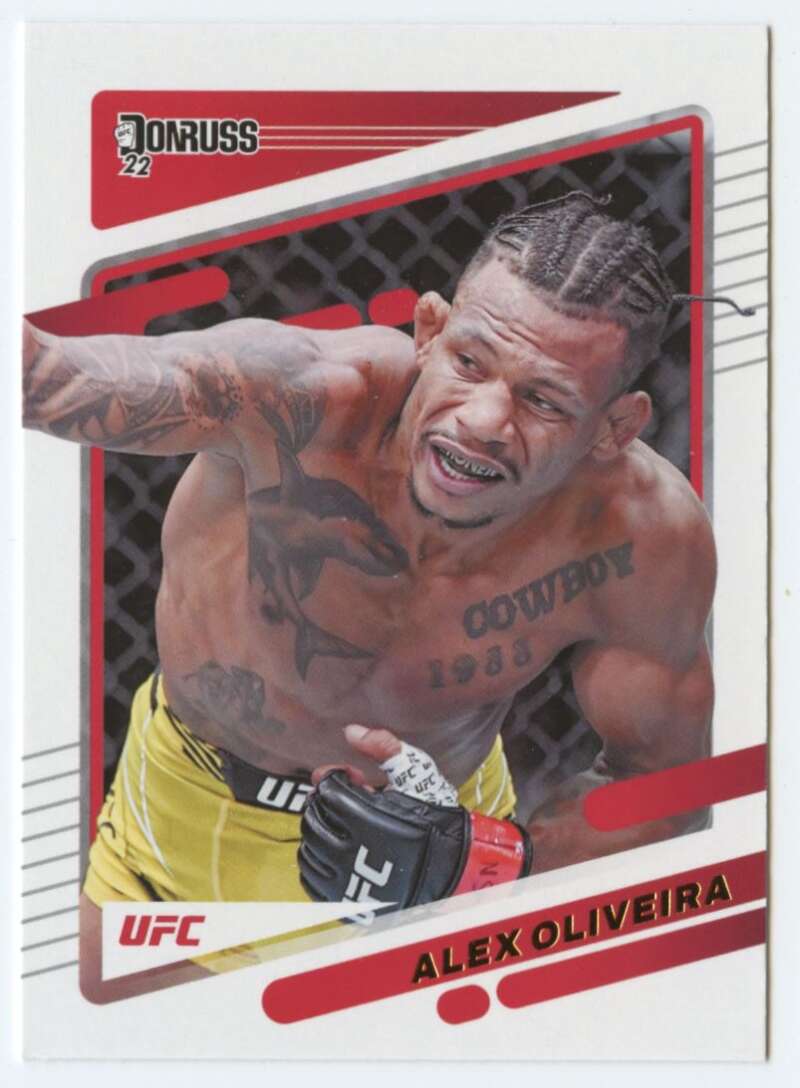 2022 Donruss #194 Alex Oliveira  Welterweight  V92418 Image 1