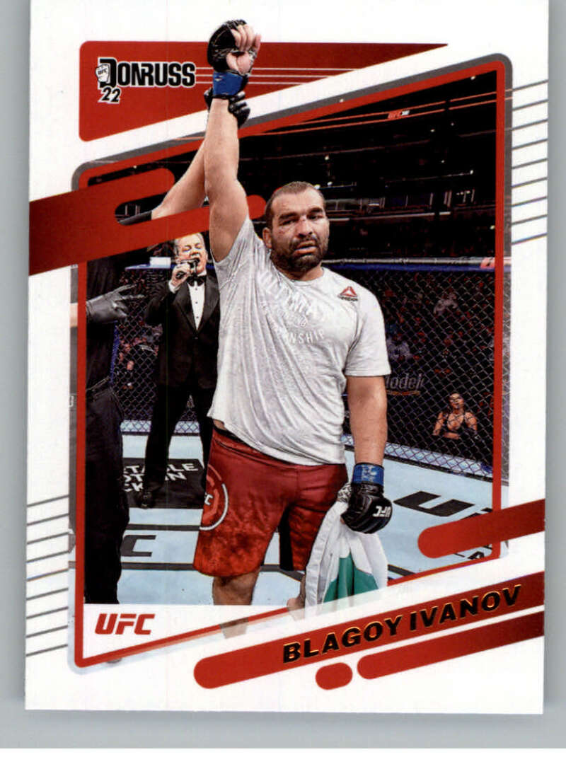 2022 Donruss #196 Blagoy Ivanov  Heavyweight  V92420 Image 1