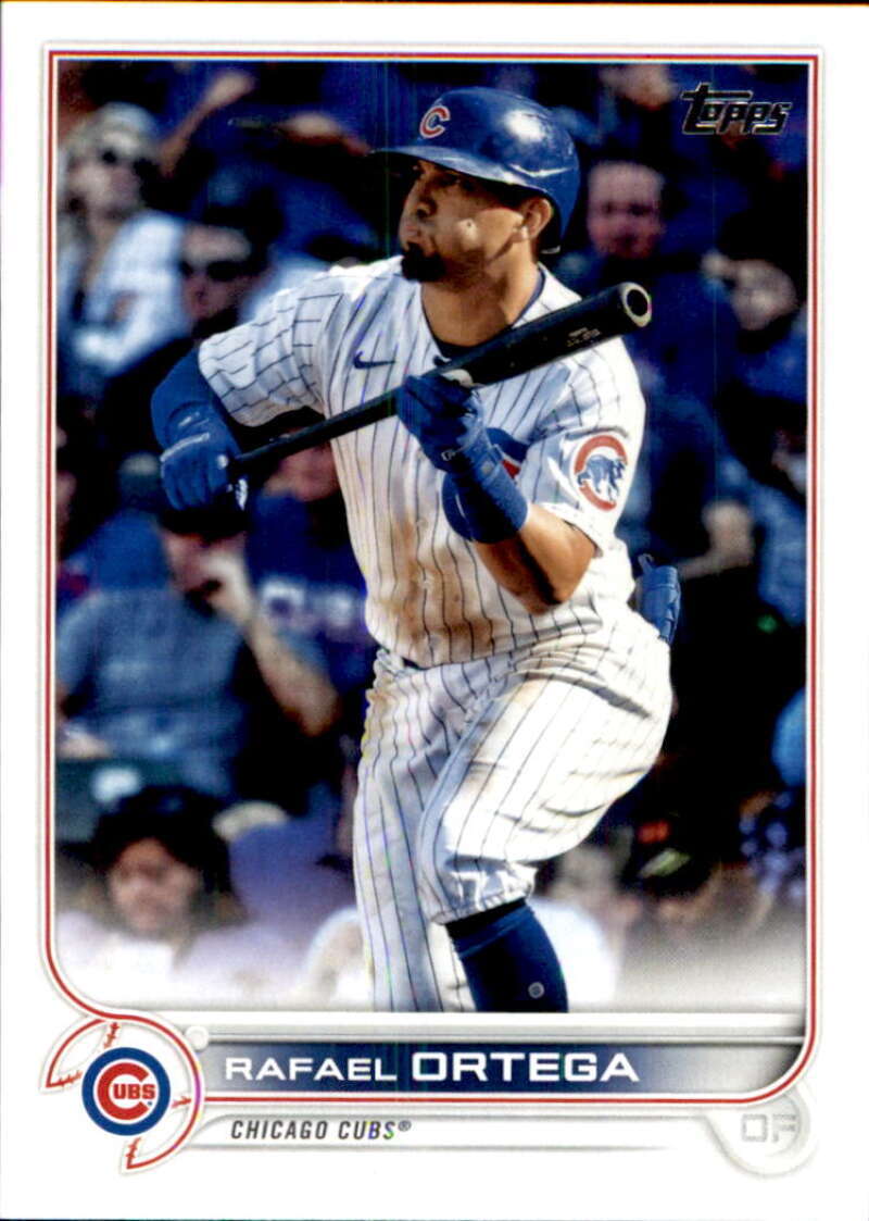 2022 Topps Baseball  #358 Rafael Ortega  Chicago Cubs  Image 1