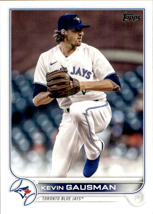 2022 Topps Baseball  #369 Kevin Gausman  Toronto Blue Jays  Image 1