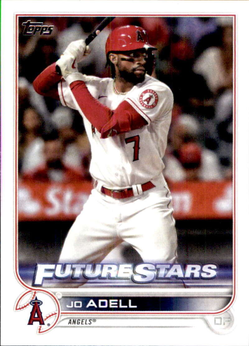 2022 Topps Baseball  #388 Jo Adell  Los Angeles Angels  Image 1