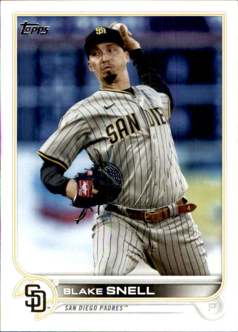 2022 Topps Baseball  #414 Blake Snell  San Diego Padres  Image 1