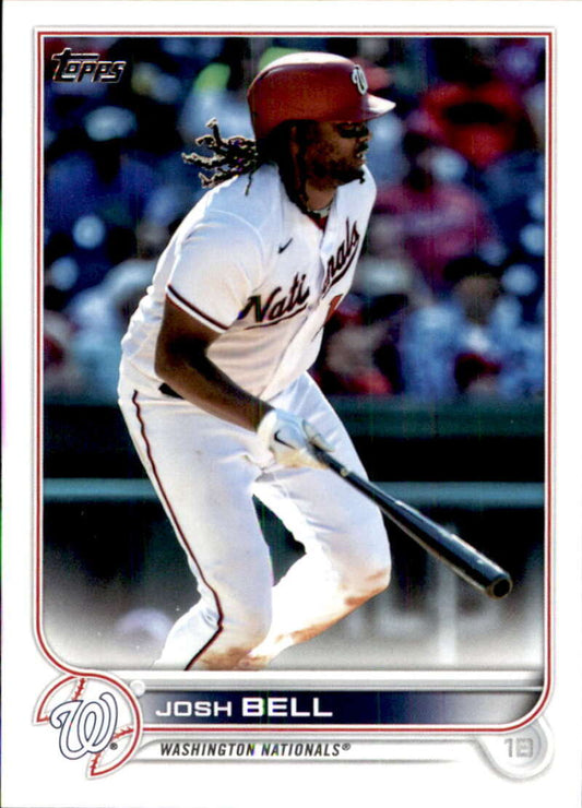 2022 Topps Baseball  #439 Josh Bell  Washington Nationals  Image 1