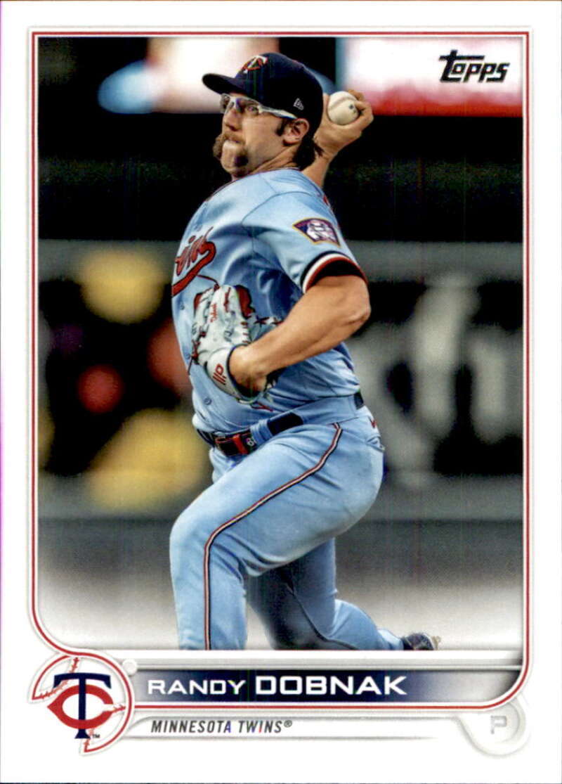 2022 Topps Baseball  #451 Randy Dobnak  Minnesota Twins  Image 1