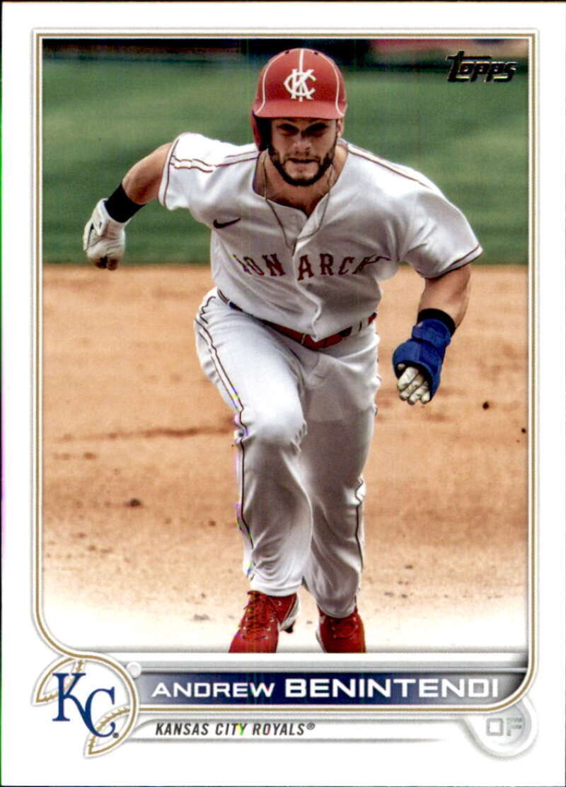 2022 Topps Baseball  #475 Andrew Benintendi  Kansas City Royals  Image 1