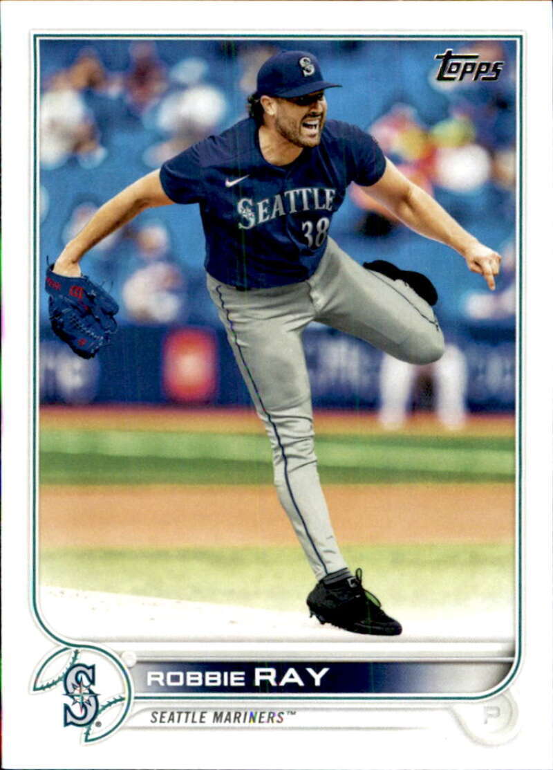 2022 Topps Baseball  #481 Robbie Ray  Seattle Mariners  Image 1