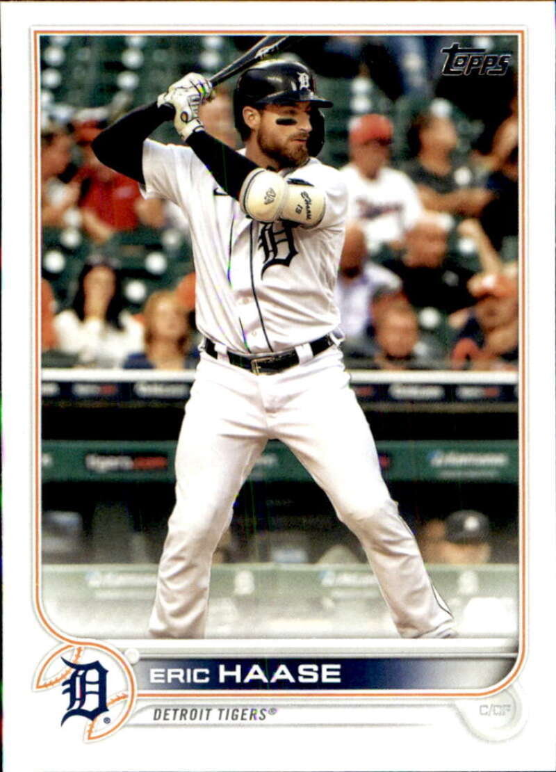 2022 Topps Baseball  #488 Eric Haase  Detroit Tigers  Image 1