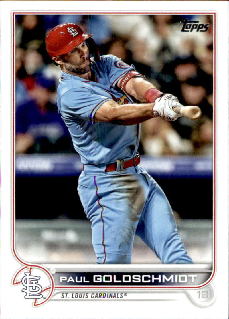 2022 Topps Baseball  #535 Paul Goldschmidt  St. Louis Cardinals  Image 1