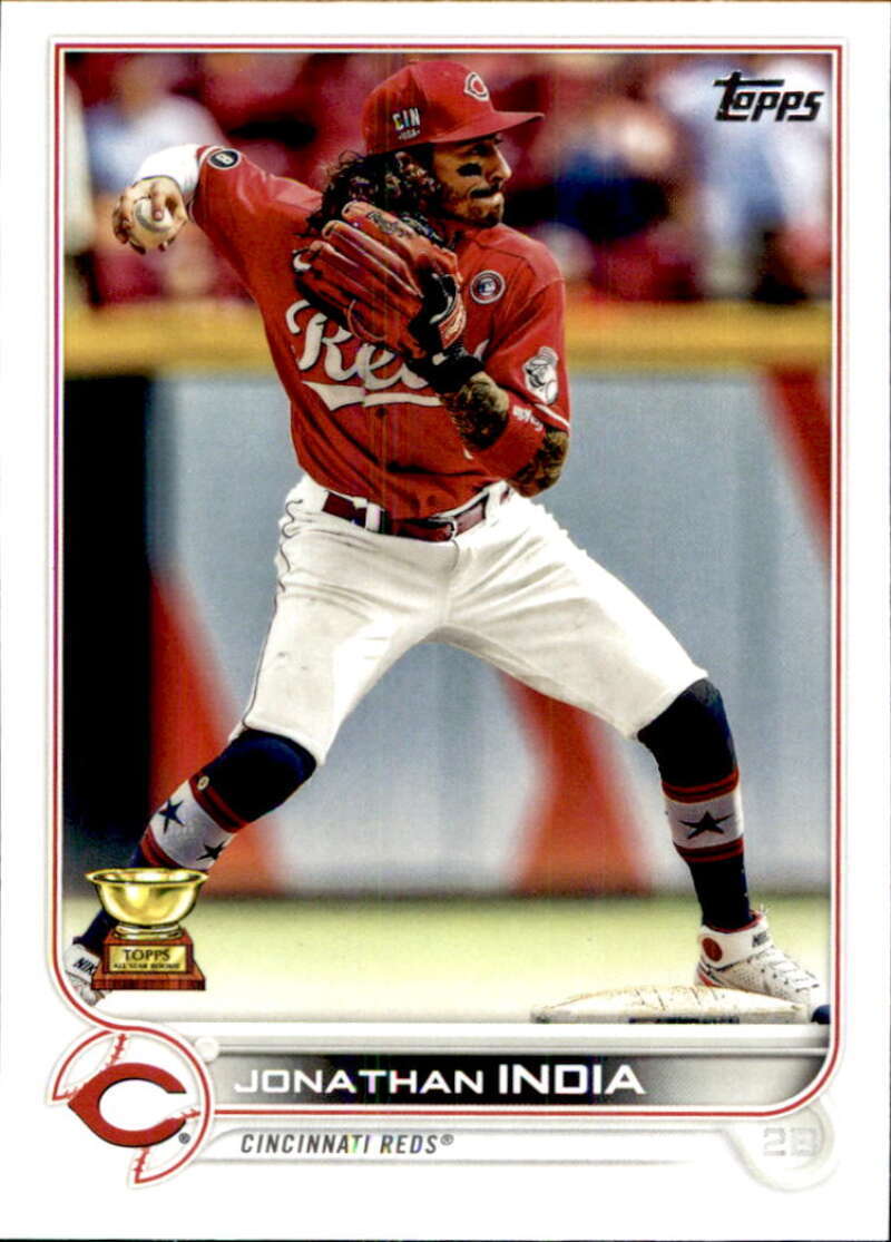 2022 Topps Baseball  #563 Jonathan India  Cincinnati Reds  Image 1