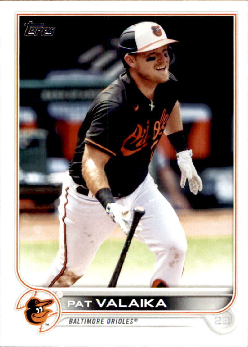 2022 Topps Baseball  #575 Pat Valaika  Baltimore Orioles  Image 1