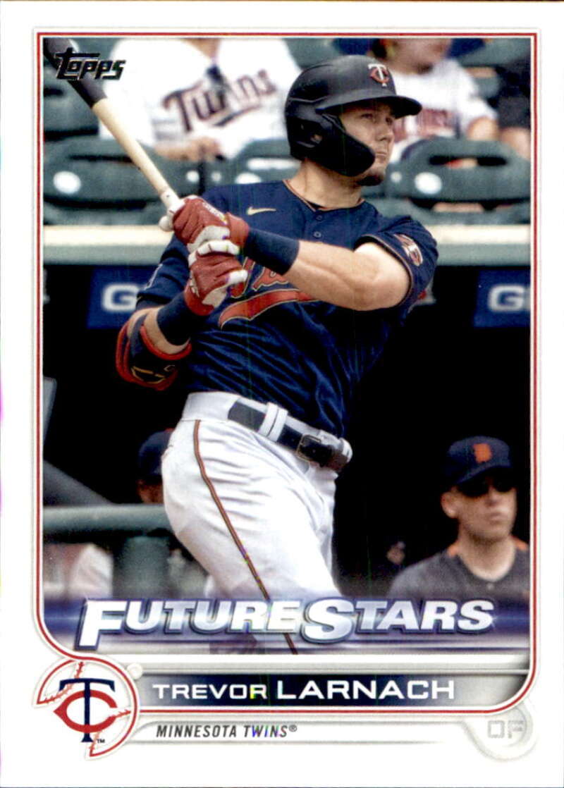 2022 Topps Baseball  #596 Trevor Larnach  Minnesota Twins  Image 1