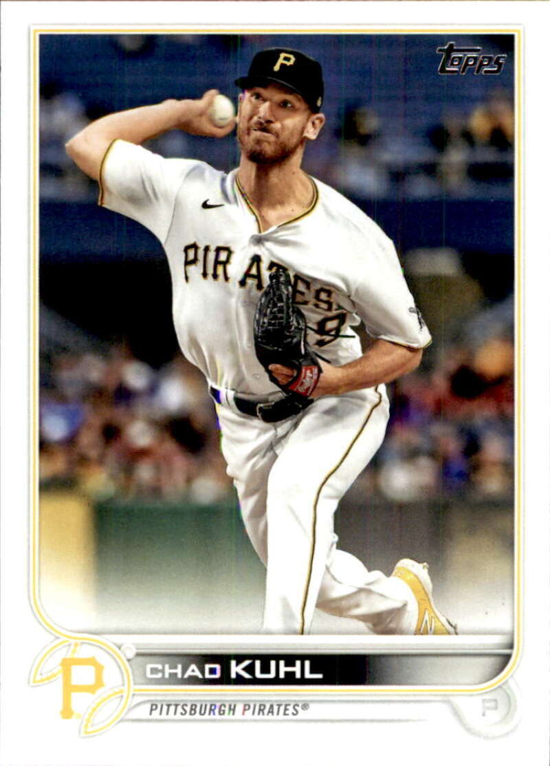 2022 Topps Baseball  #601 Chad Kuhl  Pittsburgh Pirates  Image 1