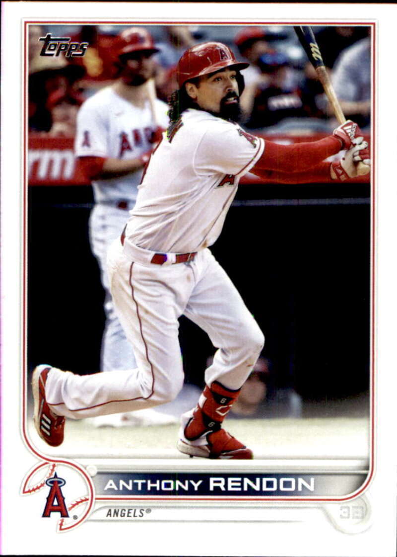 2022 Topps Baseball  #620 Anthony Rendon  Los Angeles Angels  Image 1