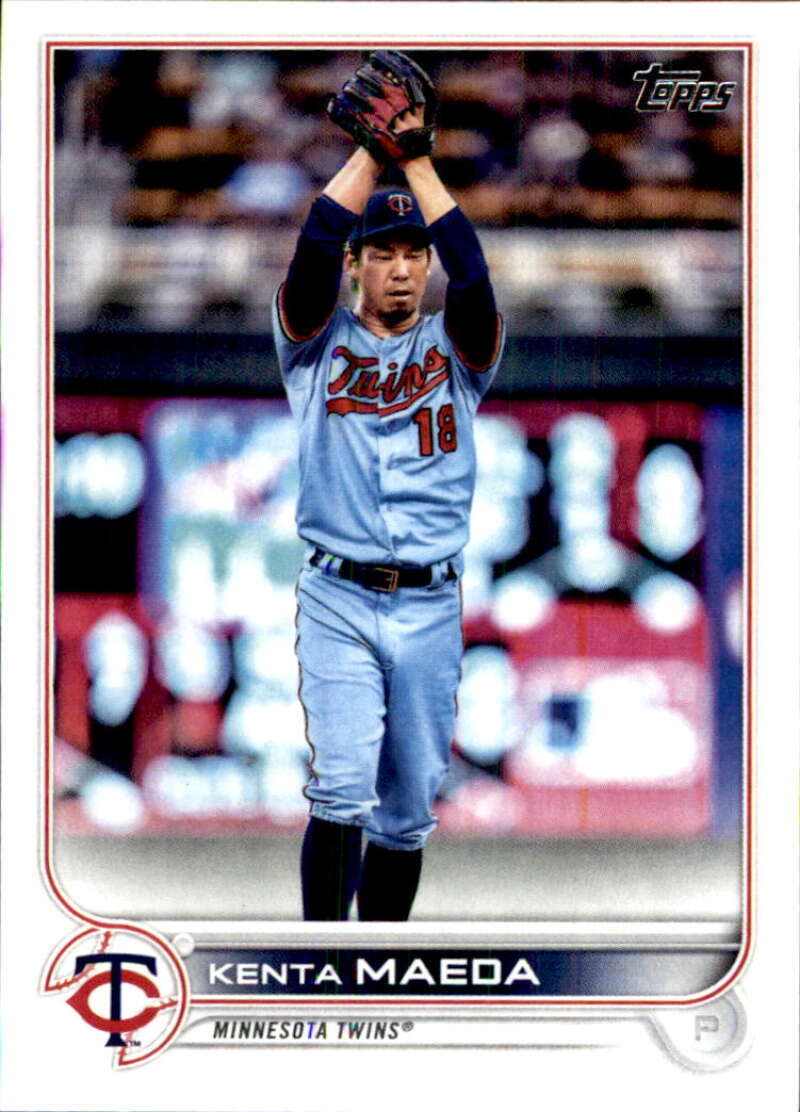 2022 Topps Baseball  #622 Kenta Maeda  Minnesota Twins  Image 1