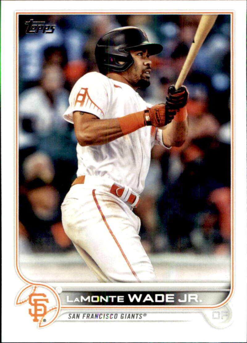 2022 Topps Baseball  #659 LaMonte Wade Jr.  San Francisco Giants  Image 1