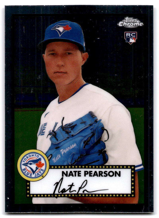 2021 Topps Chrome Platinum Anniversary #12 Nate Pearson  RC Rookie  V97185 Image 1