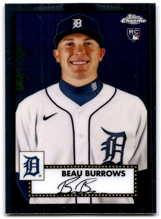 2021 Topps Chrome Platinum Anniversary #42 Beau Burrows  RC Rookie  V97187 Image 1