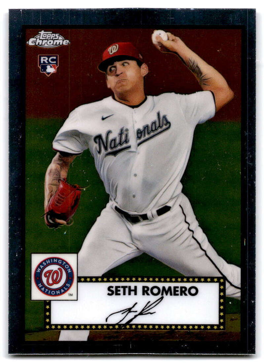 2021 Topps Chrome Platinum Anniversary #100 Seth Romero  RC Rookie  V97192 Image 1