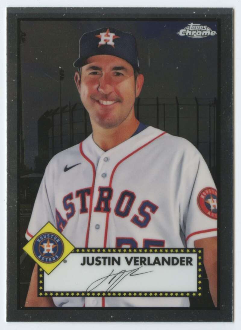 2021 Topps Chrome Platinum Anniversary #171 Justin Verlander  V87620 Image 1