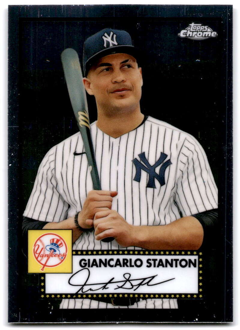 2021 Topps Chrome Platinum Anniversary #193 Giancarlo Stanton  V87623 Image 1