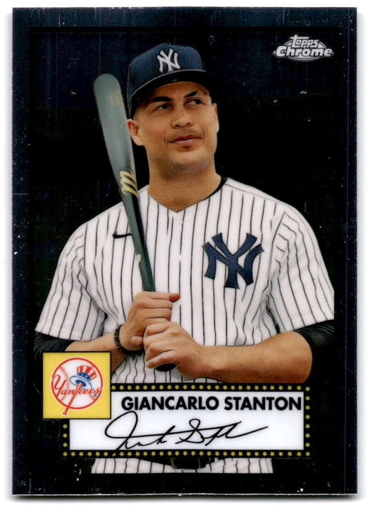 2021 Topps Chrome Platinum Anniversary #193 Giancarlo Stanton  V87623 Image 1