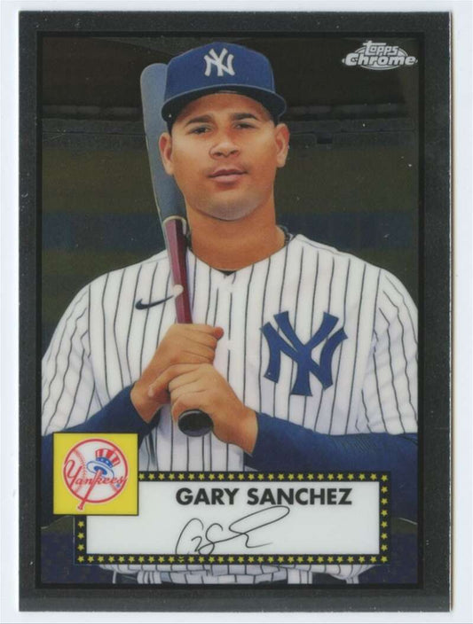 2021 Topps Chrome Platinum Anniversary #223 Gary Sanchez  New York  V97206 Image 1