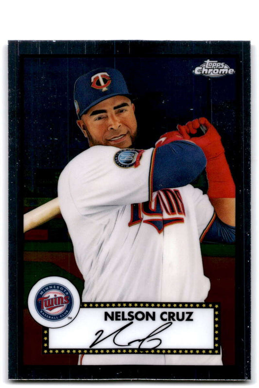2021 Topps Chrome Platinum Anniversary #227 Nelson Cruz  Minnesota Twins  V97207 Image 1