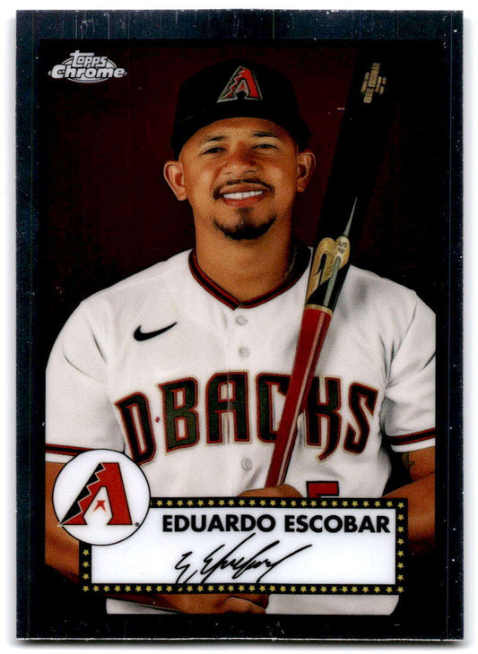 2021 Topps Chrome Platinum Anniversary #229 Eduardo Escobar  Arizona  V97209 Image 1