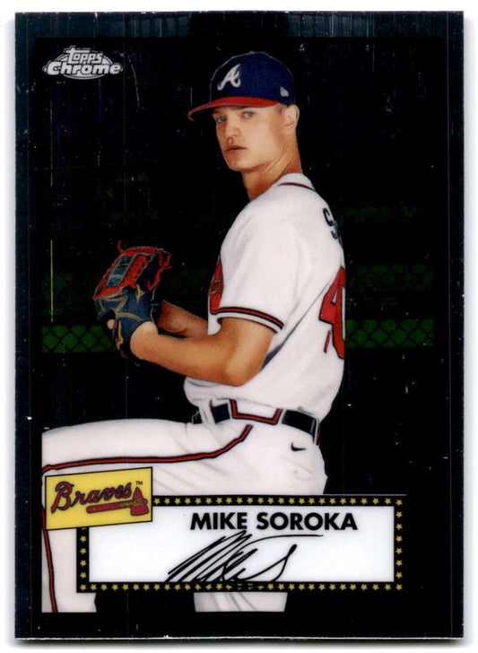 2021 Topps Chrome Platinum Anniversary #235 Mike Soroka  Atlanta Braves  V97210 Image 1