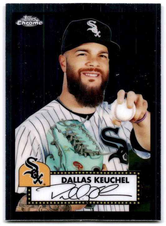 2021 Topps Chrome Platinum Anniversary #248 Dallas Keuchel  Chicago  V97211 Image 1