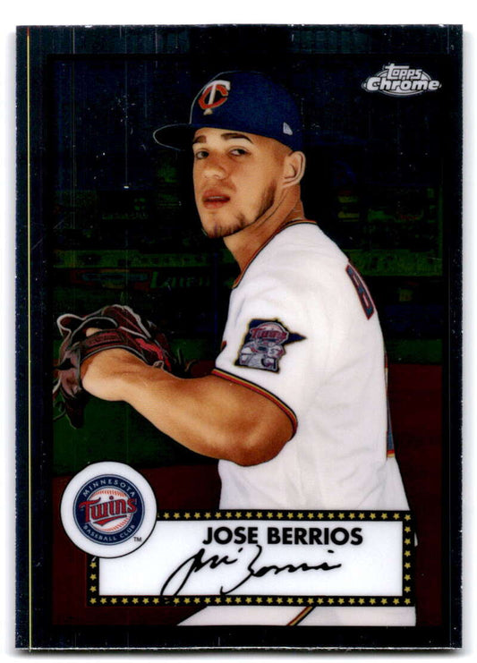 2021 Topps Chrome Platinum Anniversary #260 Jose Berrios   V87628 Image 1