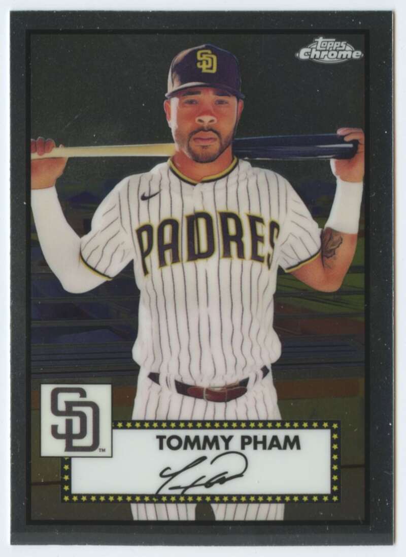 2021 Topps Chrome Platinum Anniversary #282 Tommy Pham   V87629 Image 1
