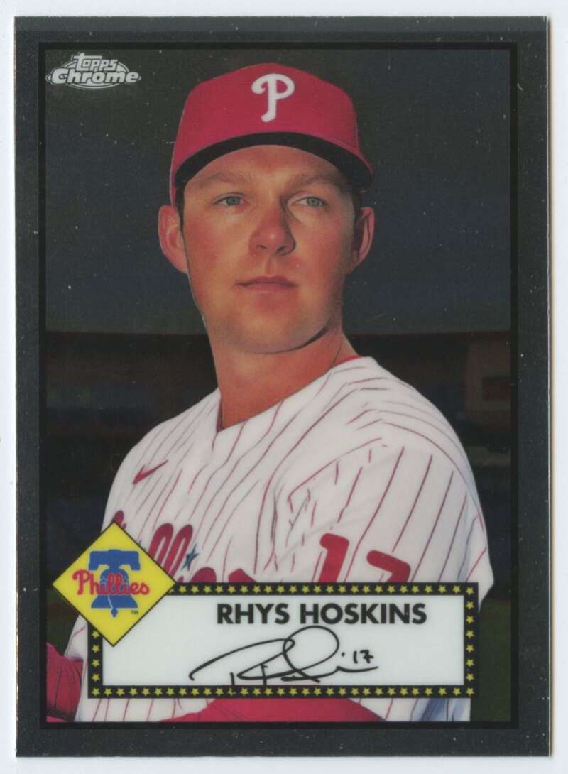 2021 Topps Chrome Platinum Anniversary #300 Rhys Hoskins   V87632 Image 1