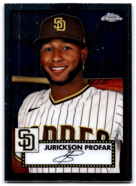 2021 Topps Chrome Platinum Anniversary #317 Jurickson Profar  San Diego  V97219 Image 1