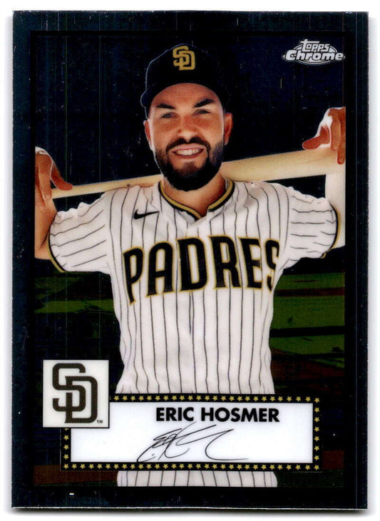 2021 Topps Chrome Platinum Anniversary #334 Eric Hosmer  V87635 Image 1